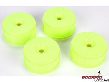 TLR 8ight 3.0: Felga pełna biała (4) TLR 8ight 3.0: Felga pełna biała (4) / TLR44001