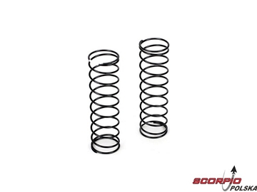 12mm Rear Shock Spring 1.8 Rate (White) (2) / TLR5166