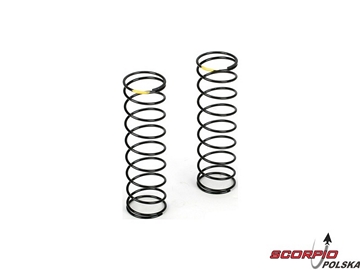 12mm Rear Shock Spring 2.0 Rate (Yellow) (2) 12mm Rear Shock Spring 2.0 Rate (Yellow) (2) / TLR5167