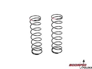 12mm Rear Shock Spring 2.3 Rate (Pink) (2) / TLR5168