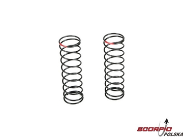 12mm Rear Shock Spring 2.6 Rate (Red) (2) / TLR5169