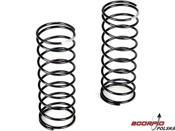 Front Shock Spring. 3.2 Rate. Silver: 22T / TLR5181