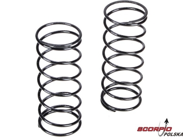 Front Shock Spring, 4.1 Rate, Black: 22T Front Shock Spring, 4.1 Rate, Black: 22T / TLR5184