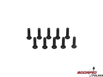 Button Head Screws M3 x 12mm (10) Button Head Screws M3 x 12mm (10) / TLR5904