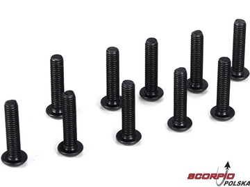 Button Head Screws. M3 x 14mm (10) Button Head Screws. M3 x 14mm (10) / TLR5910