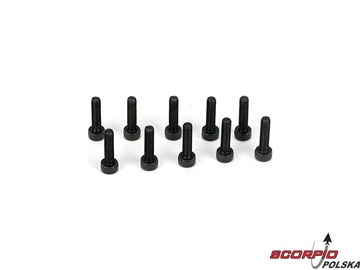 Cap Head Screws M3 x 12mm (10) / TLR5933