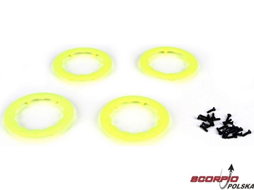 22SCT Beadlock Ring w/ Screws (4) / TLR7005
