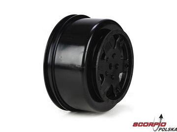 TLR 22SCT: Felga czarna (2) TLR 22SCT: Felga czarna (2) / TLR7011