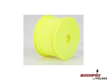 22 Yellow Rear Wheel (2) / TLR7101