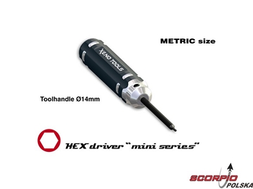 Wkrętak imbus CNC MINI 1.0mm / XT-01210