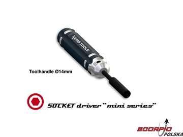 Wkrętak nasadkowy imbus CNC MINI 6.0mm / XT-06260