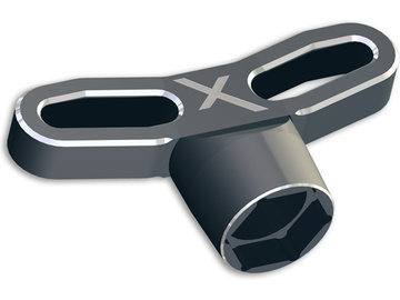 Nasadkowy klucz nakrętek kół CNC PRO 23mm / XT-13123