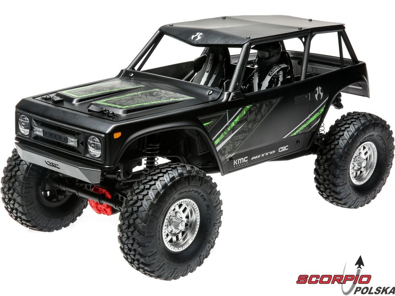 Axial Wraith 1.9 4WD 1 10 RTR czarny AXI90074T2