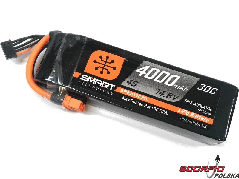 Batterie LiPo 4S 14,8V 4000mAh 30C VOLTZ Batterie LiPo 4S 14,8V 4000mAh 30C VOLTZ