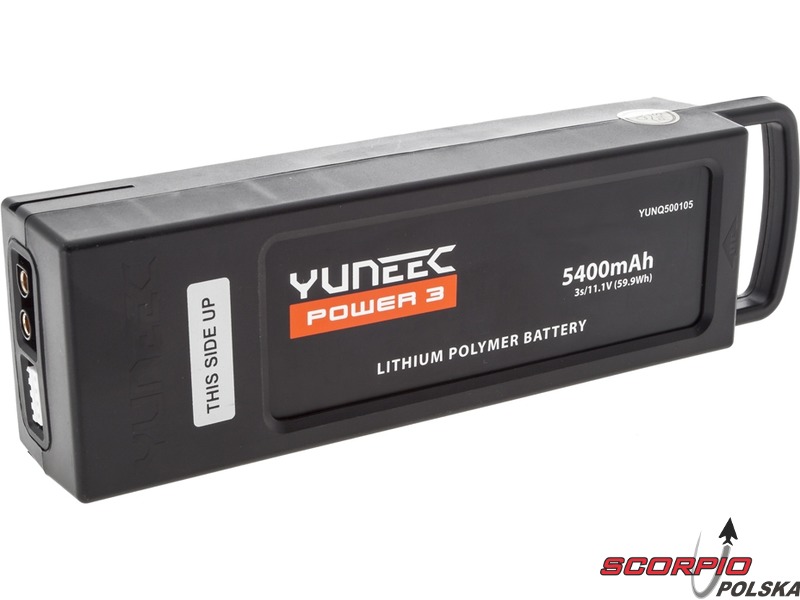Batterie LiPo De Rechange 11.1V 6300mAh Pour Drone YUNEEC Q500+ Pro - Batterie Haute Capacité, Compatible - Marque Akku-net